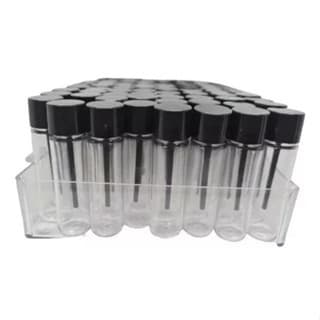 Kit 50 Peças Frasco Pet 4ml C/ Tampa Amostra De Perfume Provador