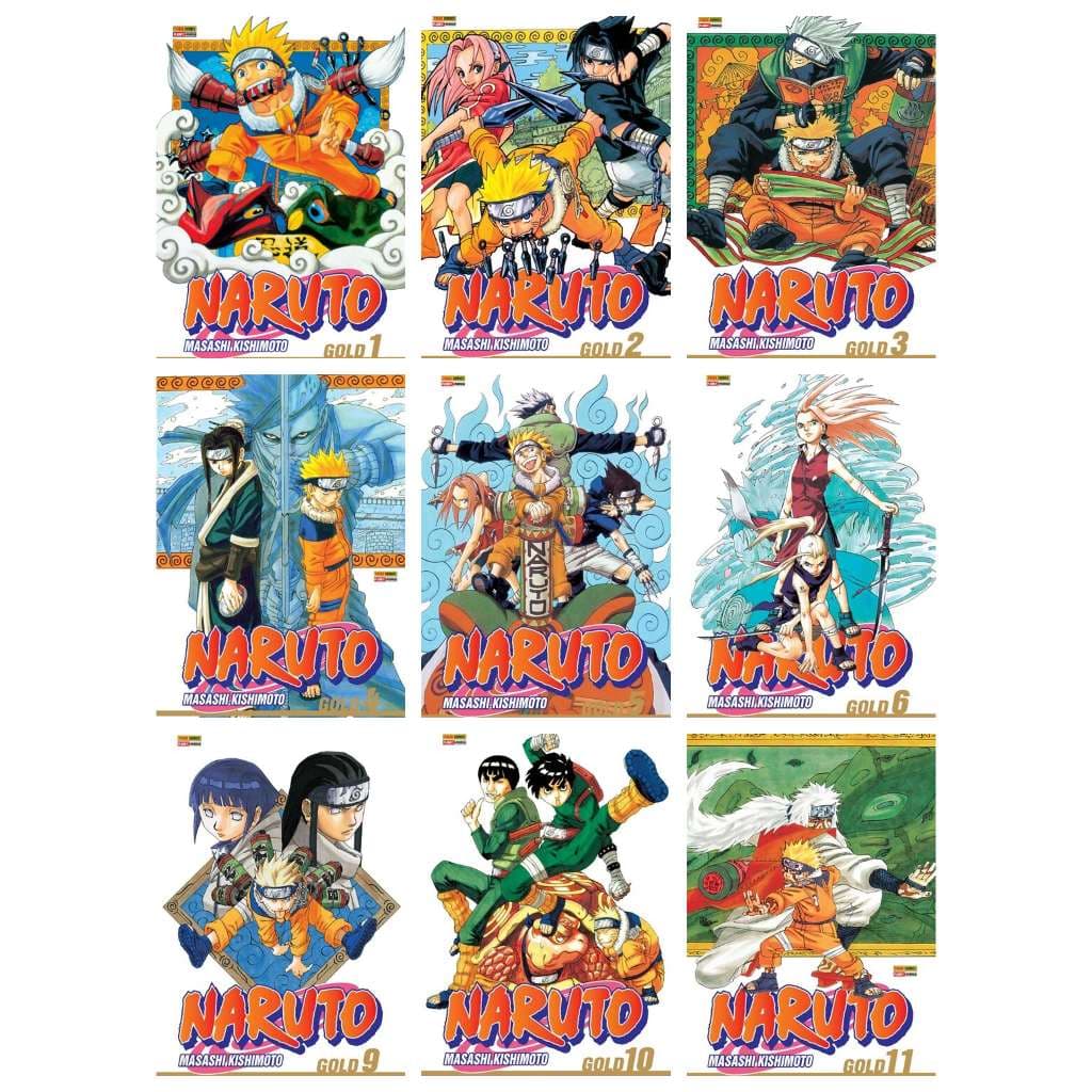 Mangá Naruto Gold (Novo - Lacrado)