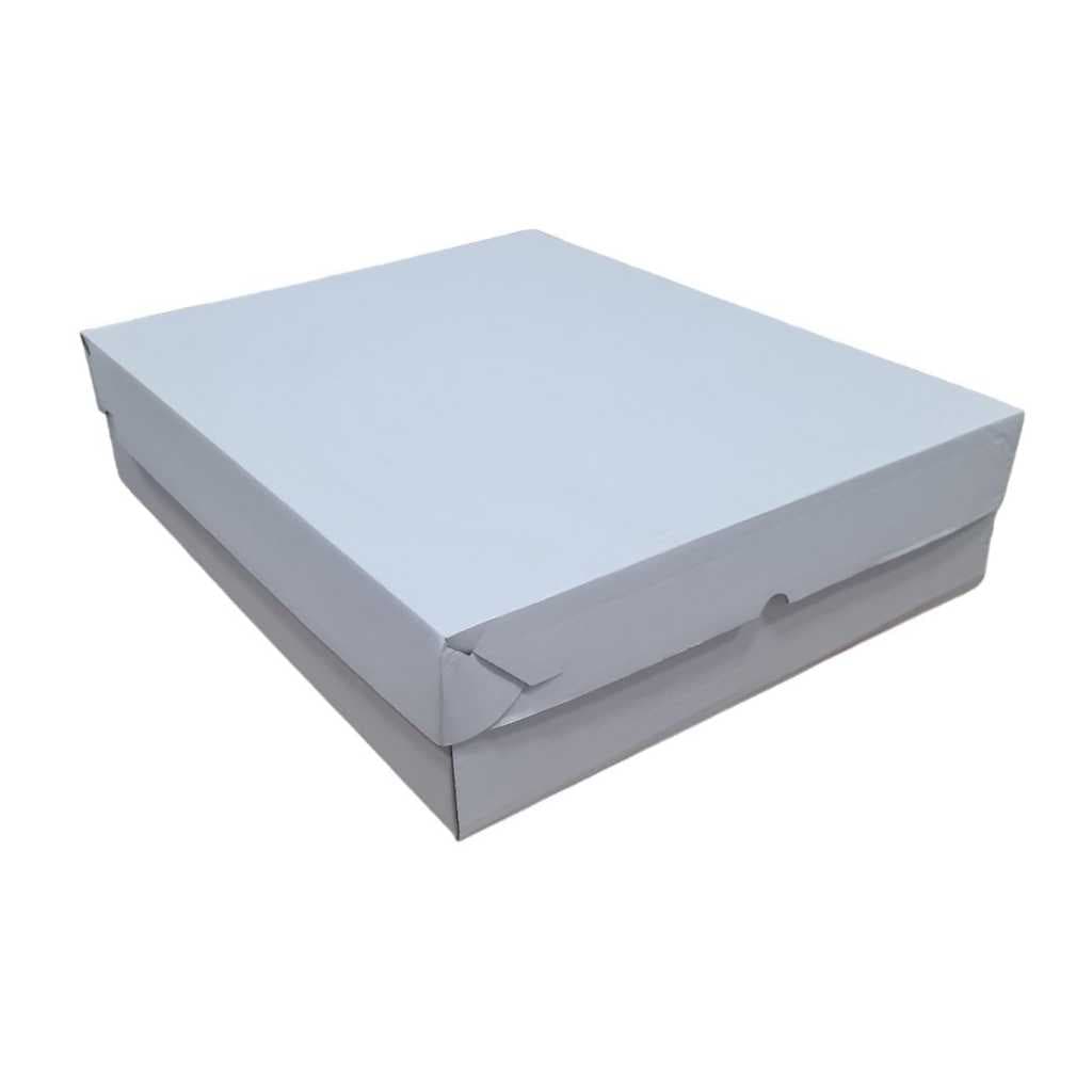 Caixa Para Bolo E Torta Lisa Reforçada N°4 C/ 25 Unidades