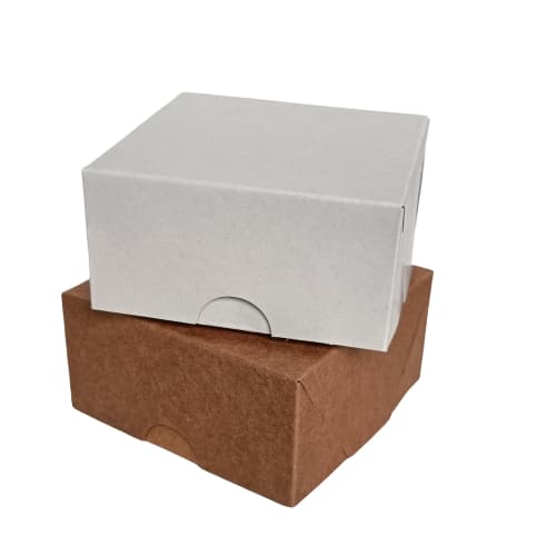 Caixa Sem Visor Para Lembrancinhas -8x8x4- Kit 100 Unidades