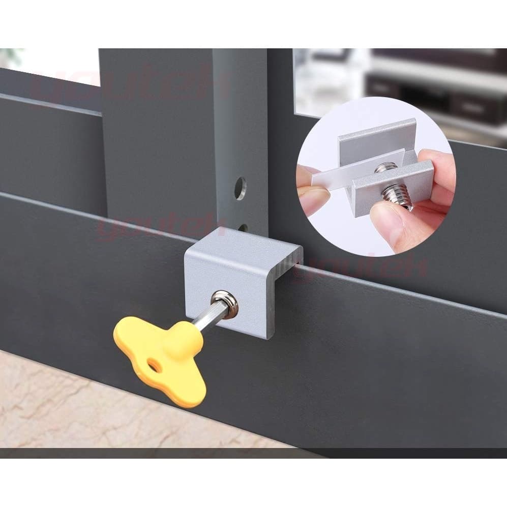 Trava Fecho De Segurança De Janela Para Crianças Metal