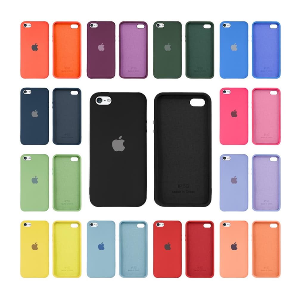 Capinha Capa Case Aveludada iPhone 5/5S/SE/6/6s/6 plus/6s plus/7/8/7/8 plus/se 2020