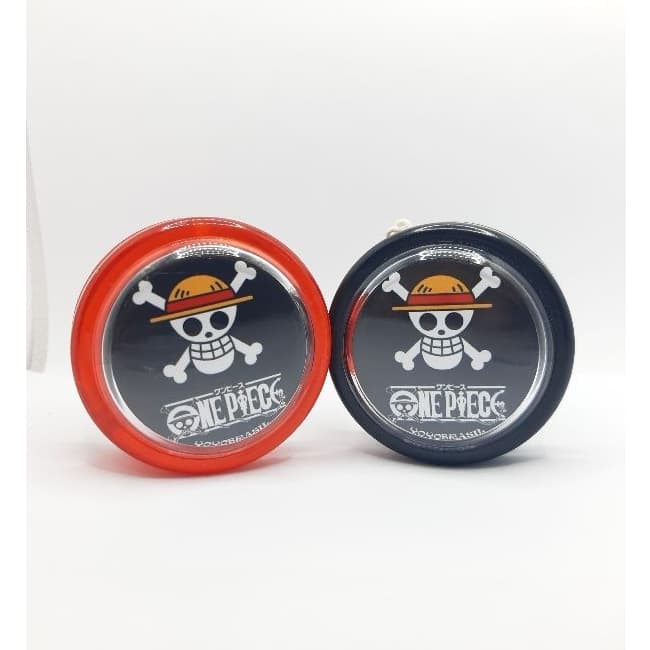 Yoyo Io-io Profissional com Eixo Fixo de Madeira Yoyobrasil One Piece Mangá Anime Japones  (ioio) + 3 Cordinhas