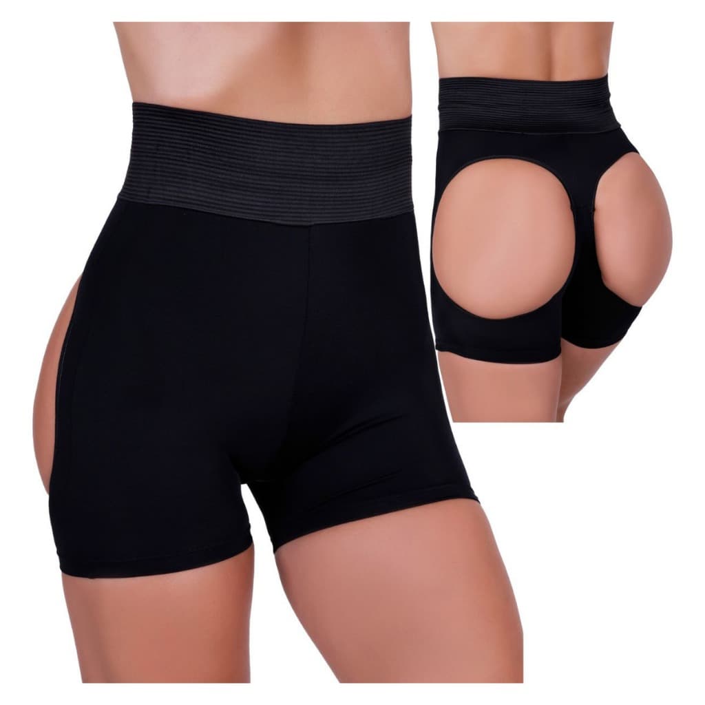 Short Cinta Modelador Levanta Bum Bum Zero Barriga