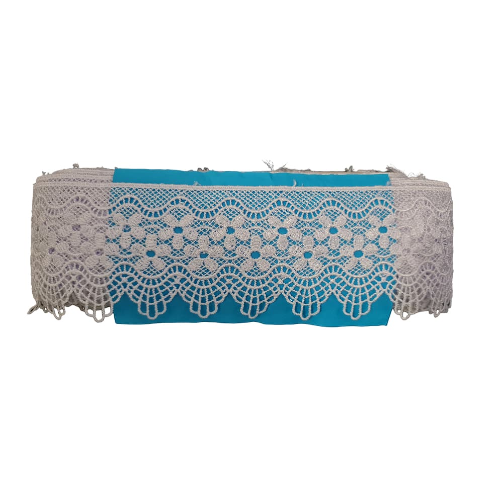 Renda De Guipir Branca Flor Para véu Decorações- Chl718