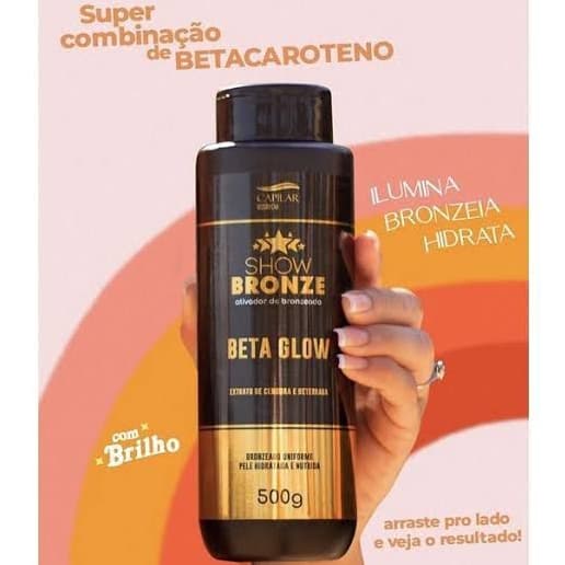 Beta Glow Ativador de Bronzeado Show Bronze 500g BETAGLOW
