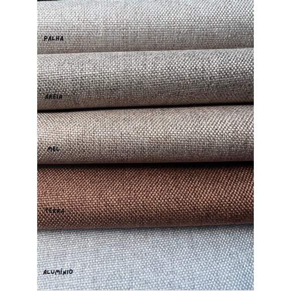 Linho Phillips P/ Estofado e Decoração, Tecido Resistente, p/ Cadeiras, Sofás  -1m x 1,40mt de Larg