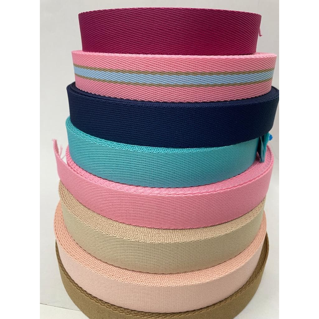 Alça Chic 3cm (5 ou 10 metros) em Poliéster - Diversas cores