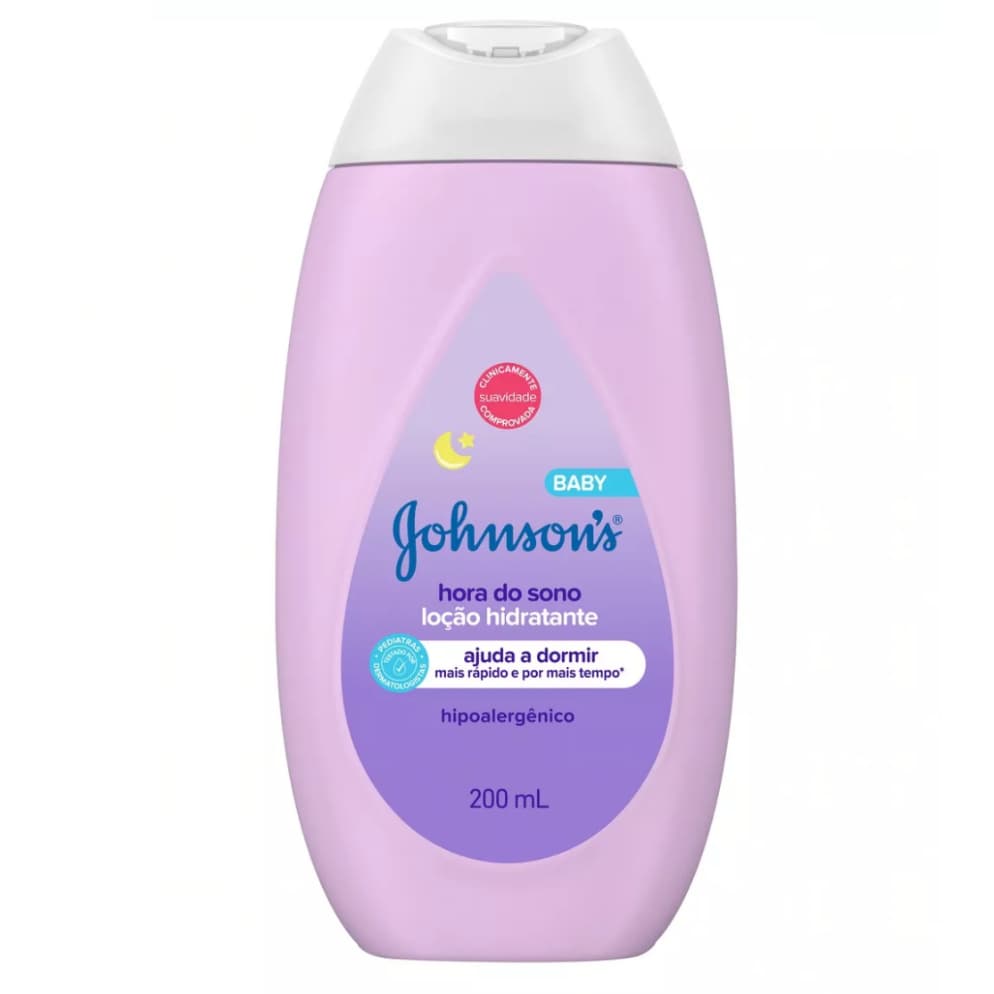 Loção Hidratante Johnson's Baby Hora do Sono 200ml