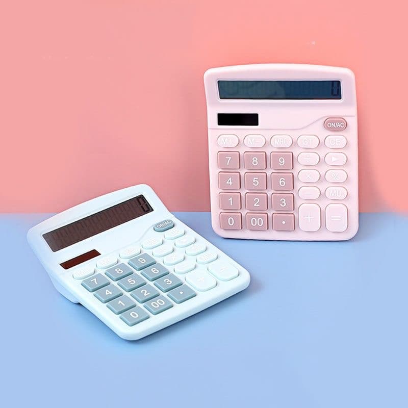 Calculadora convencional de mesa grande de 12 digitos