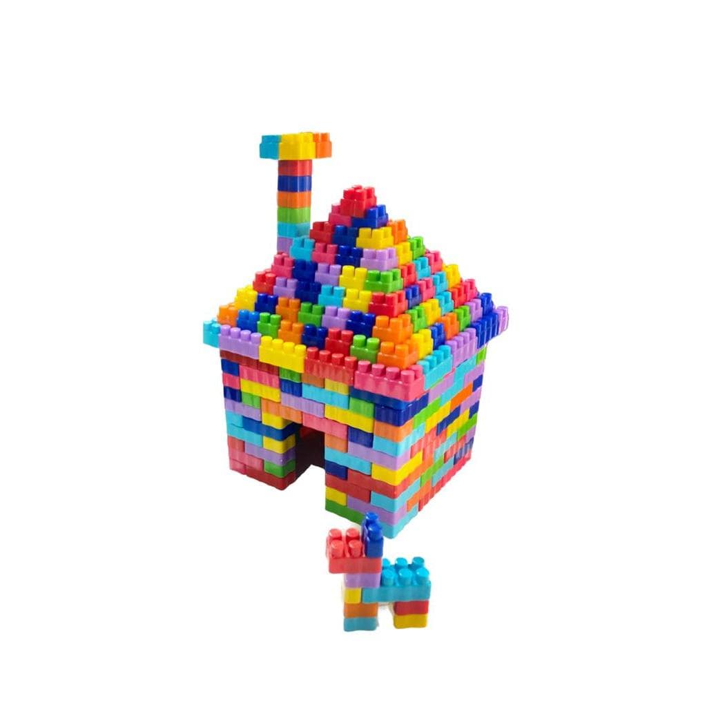 168 Multiblocos Infantil + Rodinhas Para Montar Com Peças Bem Coloridas