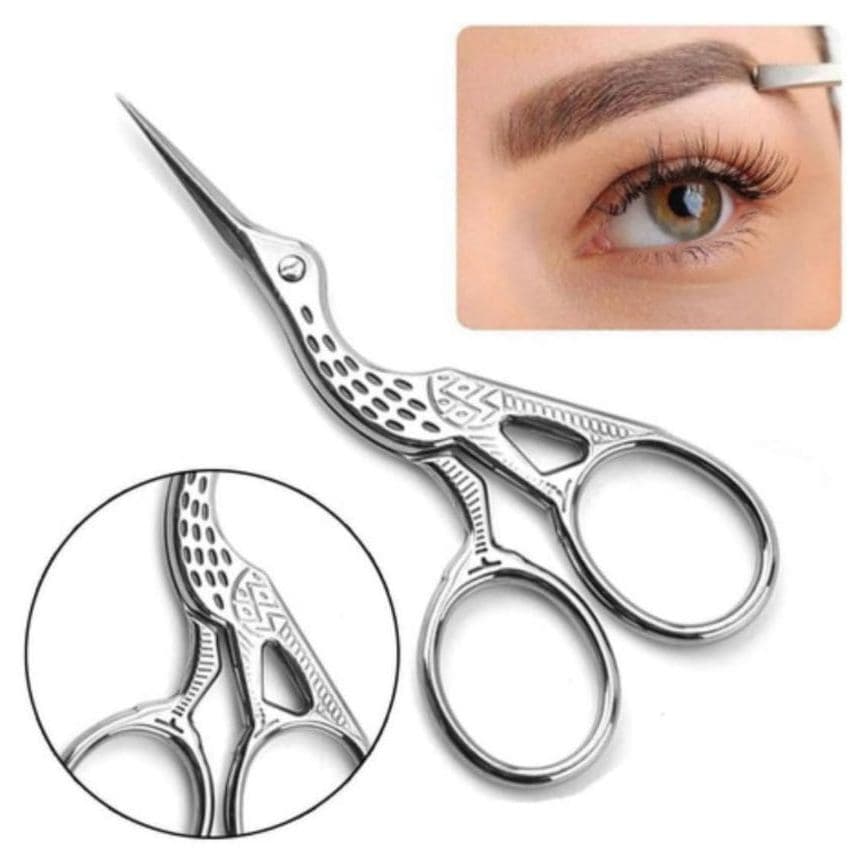 Tesoura Tesourinha Profissional Para Design Sobrancelhas Passaro