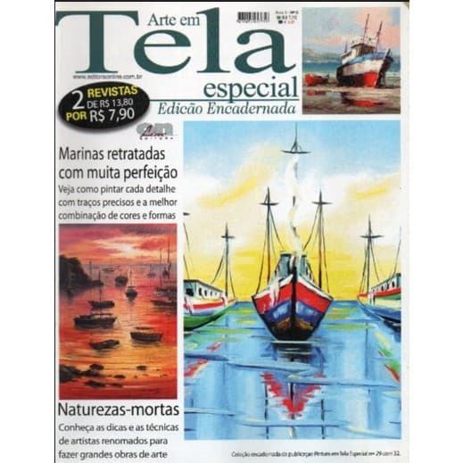 Revista Arte Em Tela Especial, Edição Encadernada, Ano 3, Nº 8