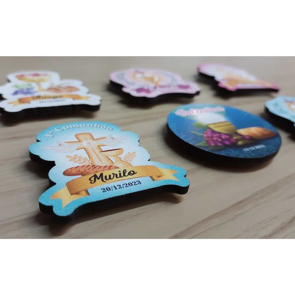 25 Lembrancinhas Imã Primeira Comunhão