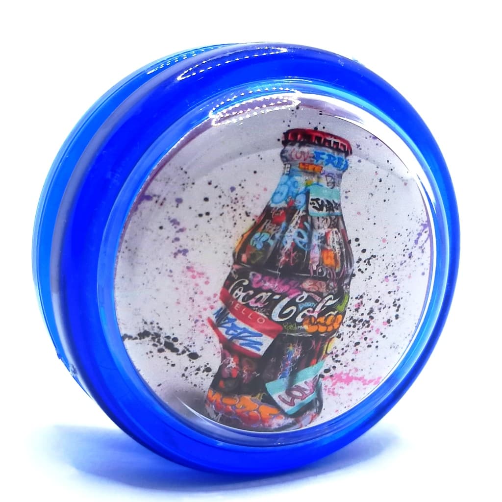 ioio Profissional Coca-Cola Super yoyo de eixo fixo + 3 cordas