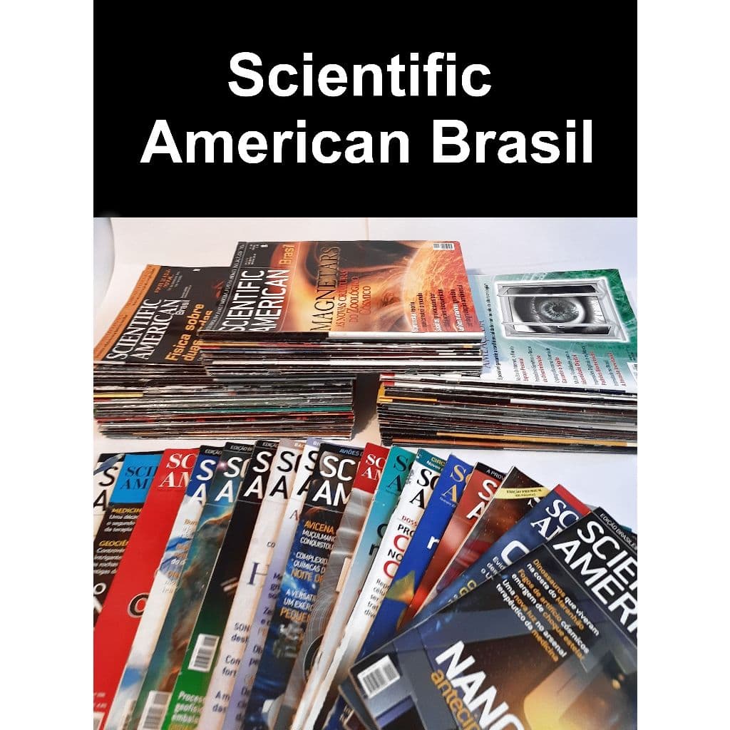 Coleção Scientific American Brasil - LEIA A DESCRIÇÃO!