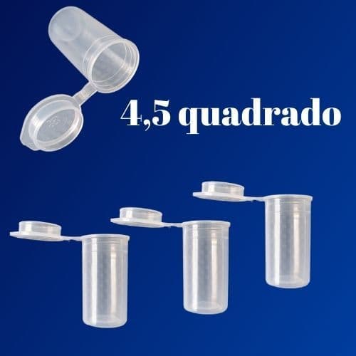 Microtubo 4.5- 1000 unidades- Cápsula-centrifugação