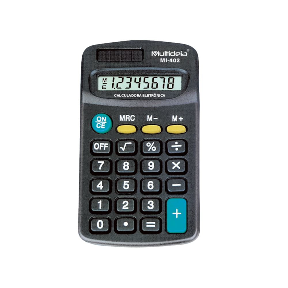 Multideia Mini Calculadora Portátil de 8 Dígitos