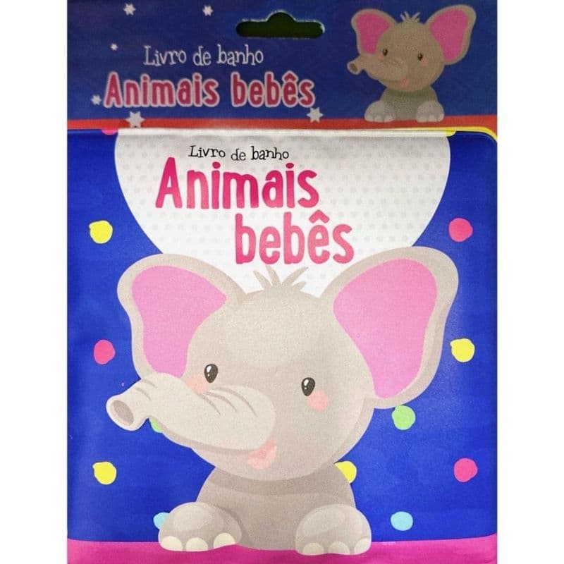 ANIMAIS BEBÊS - MINI LIVRO DE BANHO