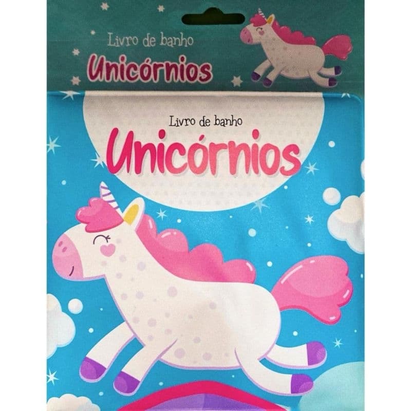 UNICÓRNIOS - MINI LIVRO DE BANHO