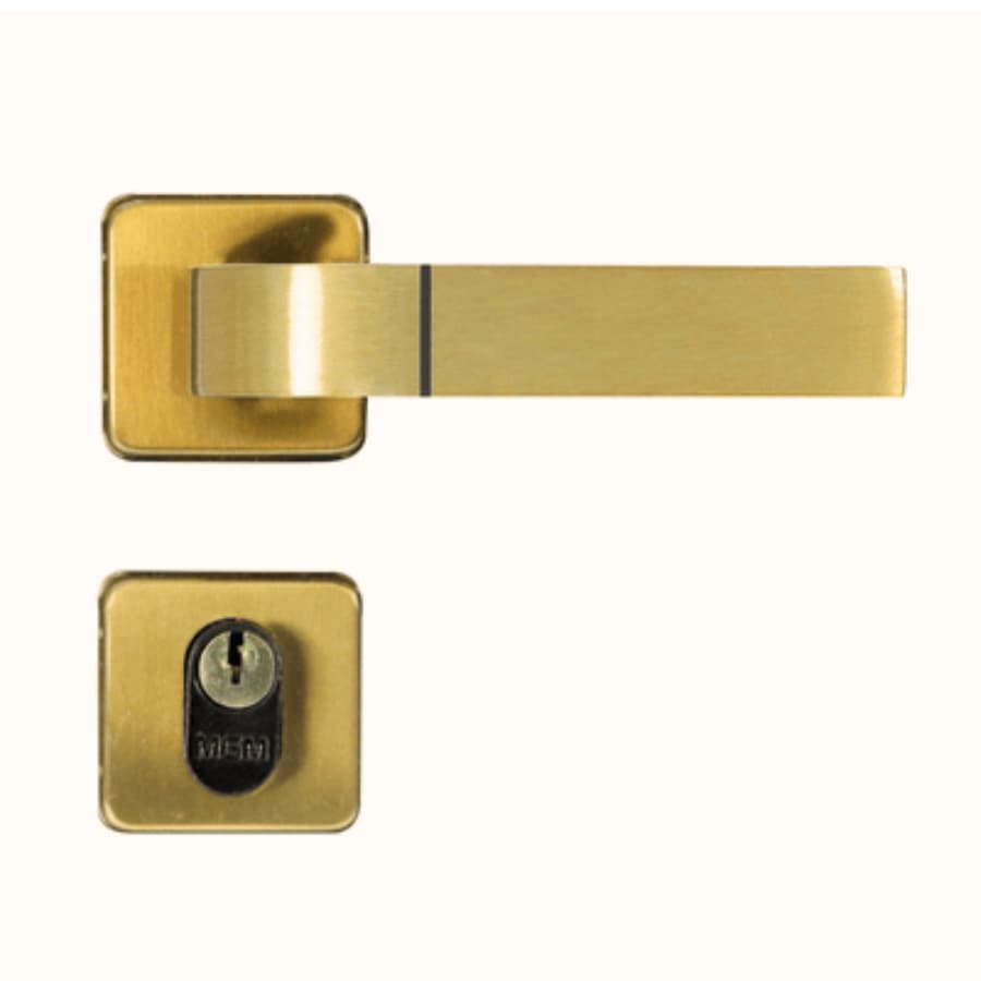 Fechadura Porta de Casa Externa Sala Cozinha Interna Quartos  Banheiro Modena Bronze Dourada