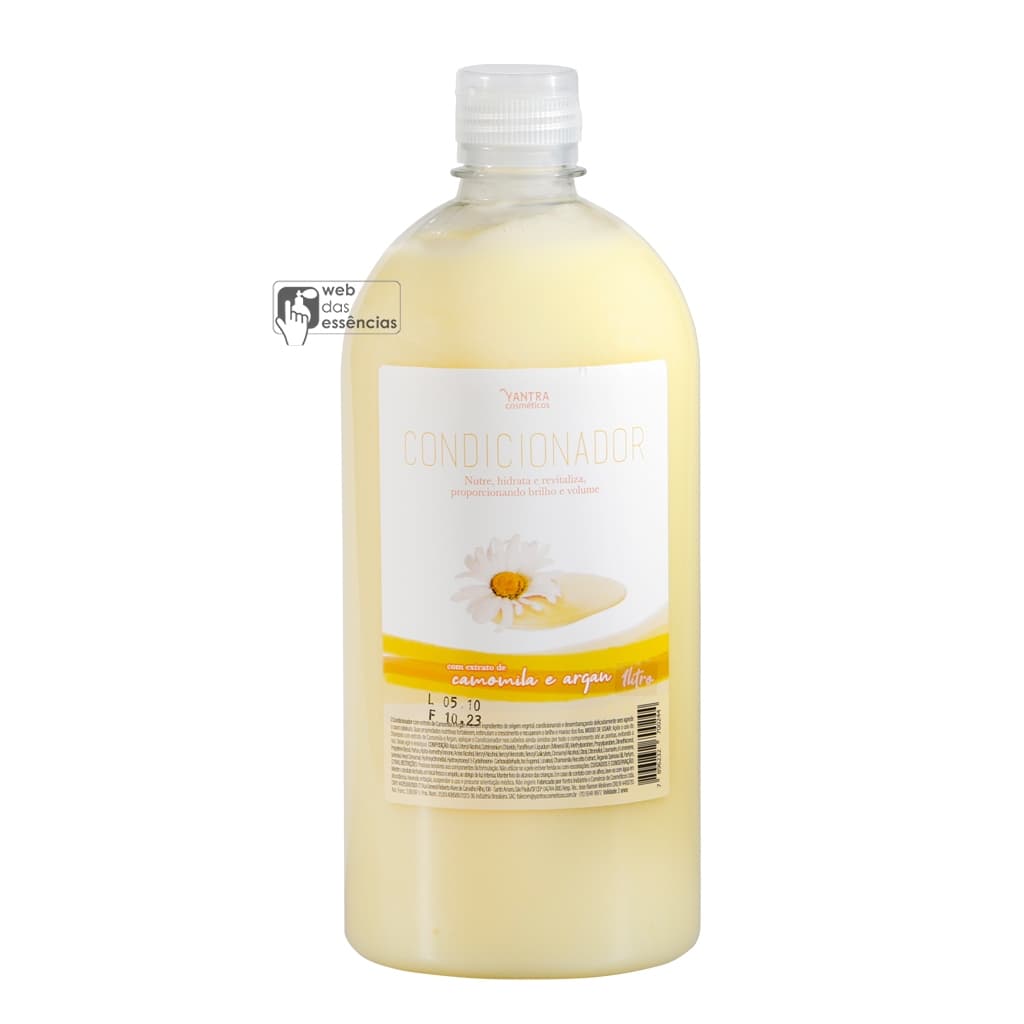Condicionador para cabelos Camomila e Argan 1L - Yantra cosméticos -
