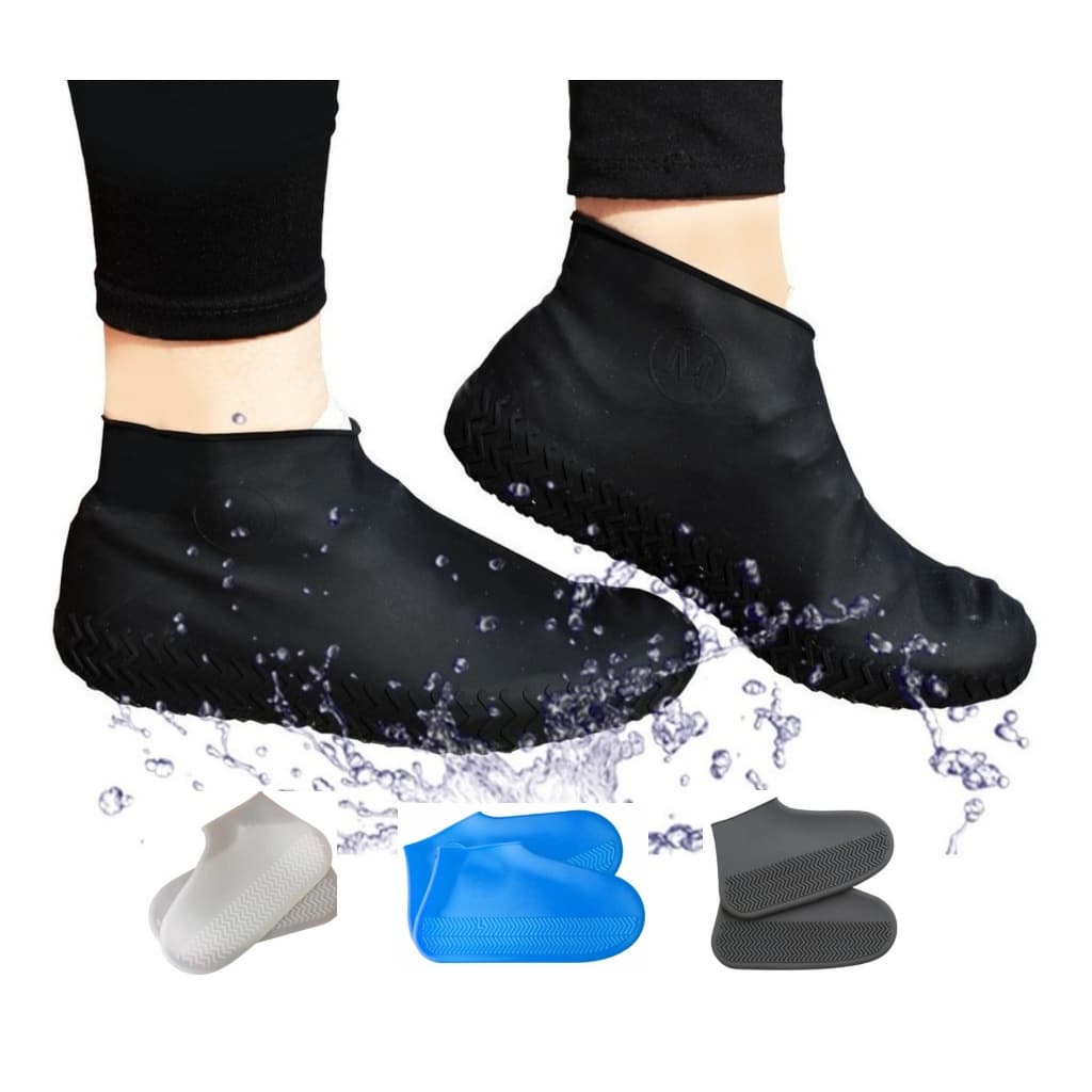 Capa Chuva Sapato Tênis Infantil Silicone Impermeável TAMANHO PEQUENO