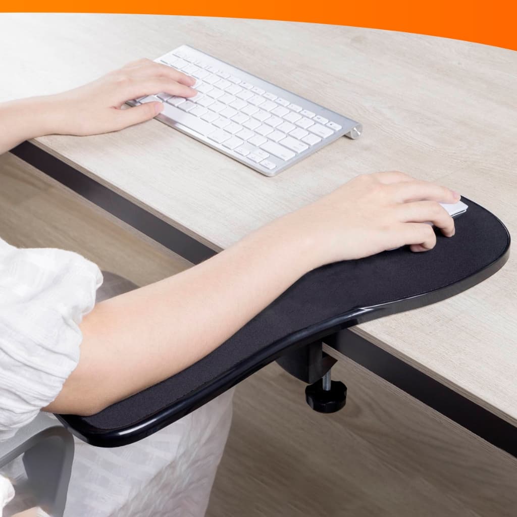 Apoio Ergonômico Para Computador Notebook Braço Apoio Ergonômico Confortável Com Fixação Mesa Descanso