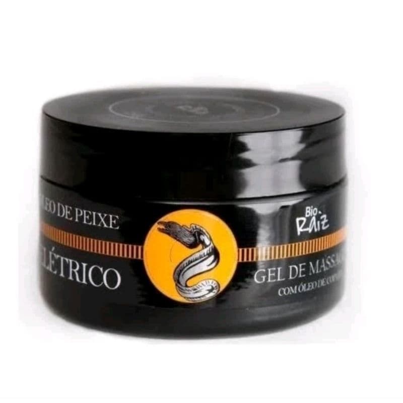 Gel de massagem peixe elétrico Bio Raiz 250gr.