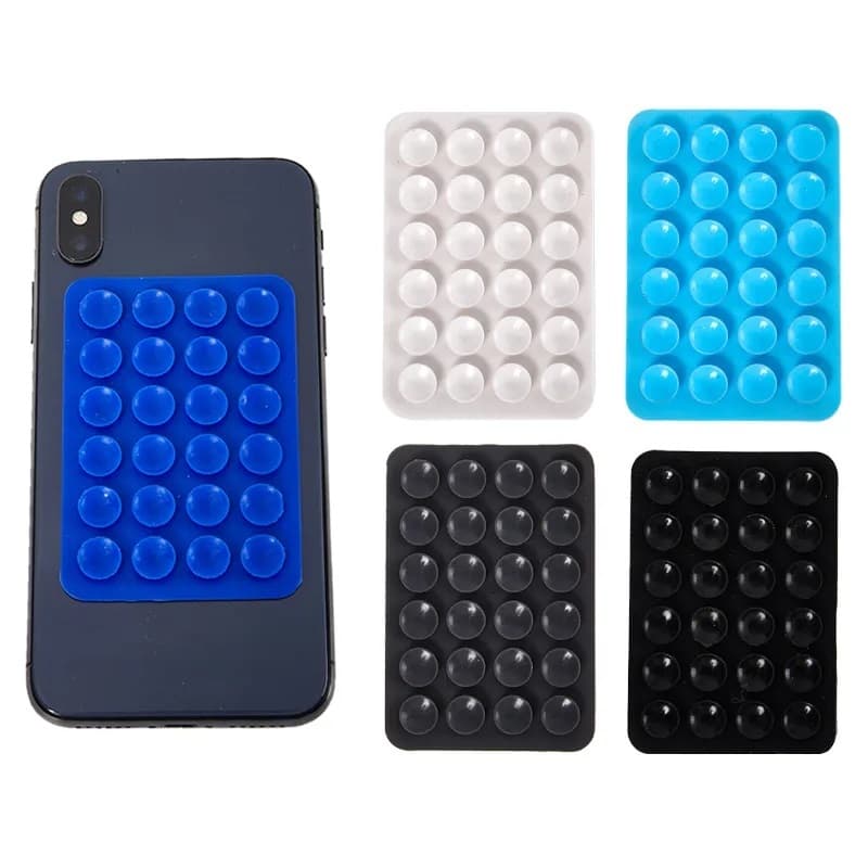 Suporte Adesivo para Celular com Ventosa Acessorio Silicone Dupla Face Cola - Envio Rápido