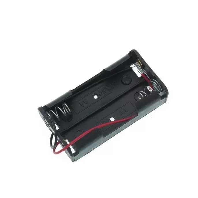 Suporte 2 Pilhas Aa Canoa Com Rabicho [ CODIGO 843 ]