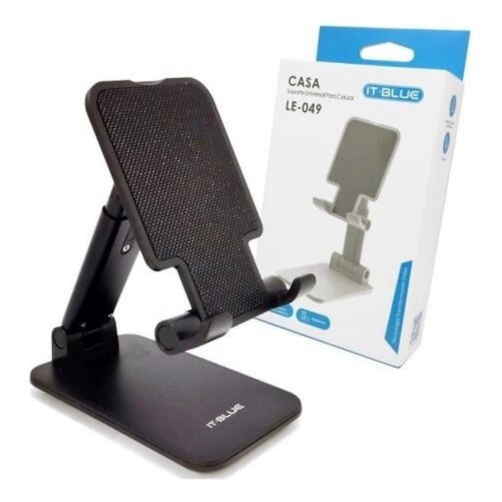 Suporte Smartphone Celular IPad de mesa Ajustável Ajustável IT Blue Le-049 Original Universal