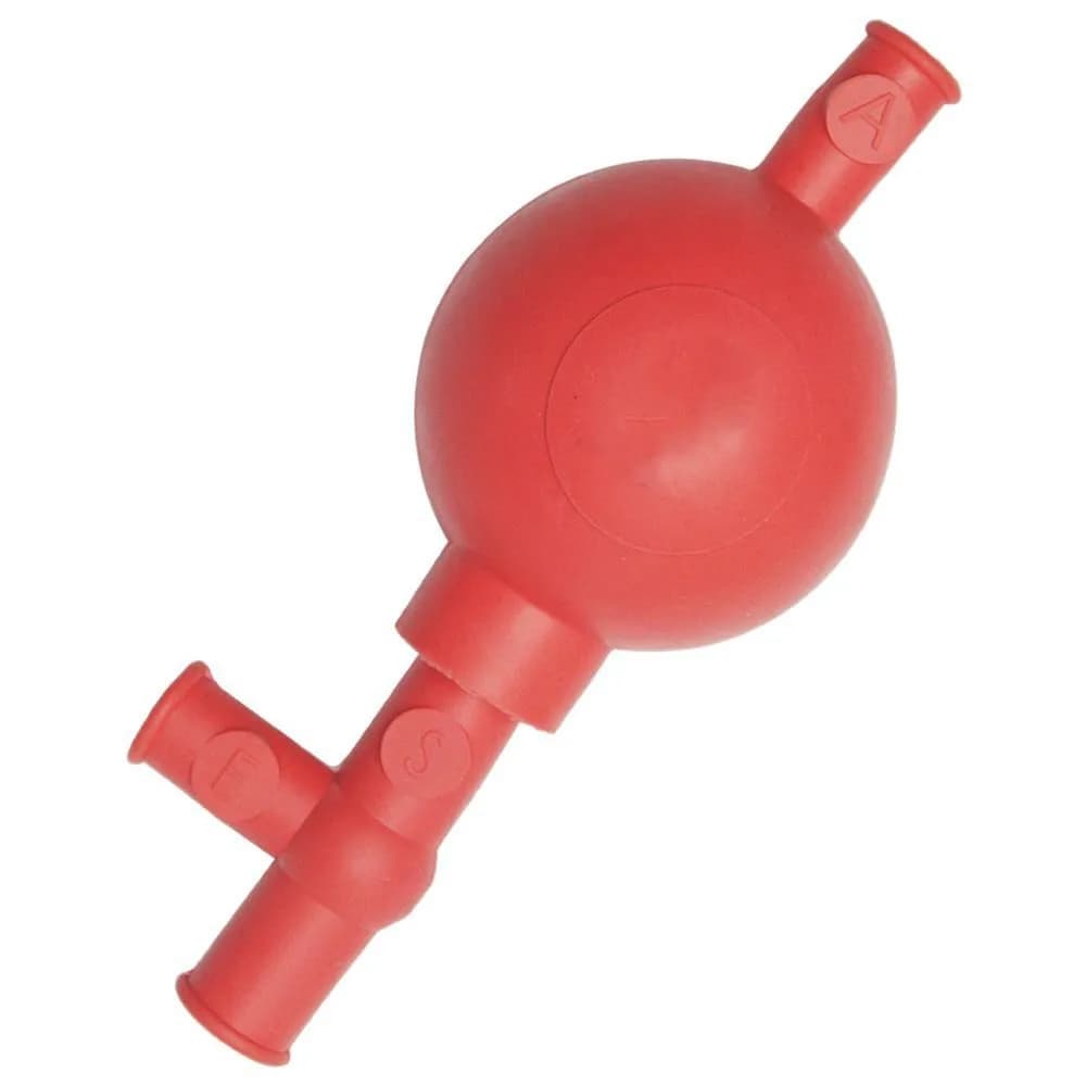 Pera Pipetadora 3 Vias Em Borracha