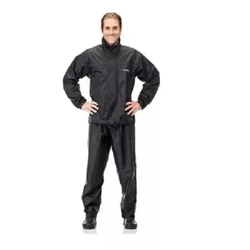 Capa De Chuva Pantaneiro Motoqueiro Nylon Com Gola