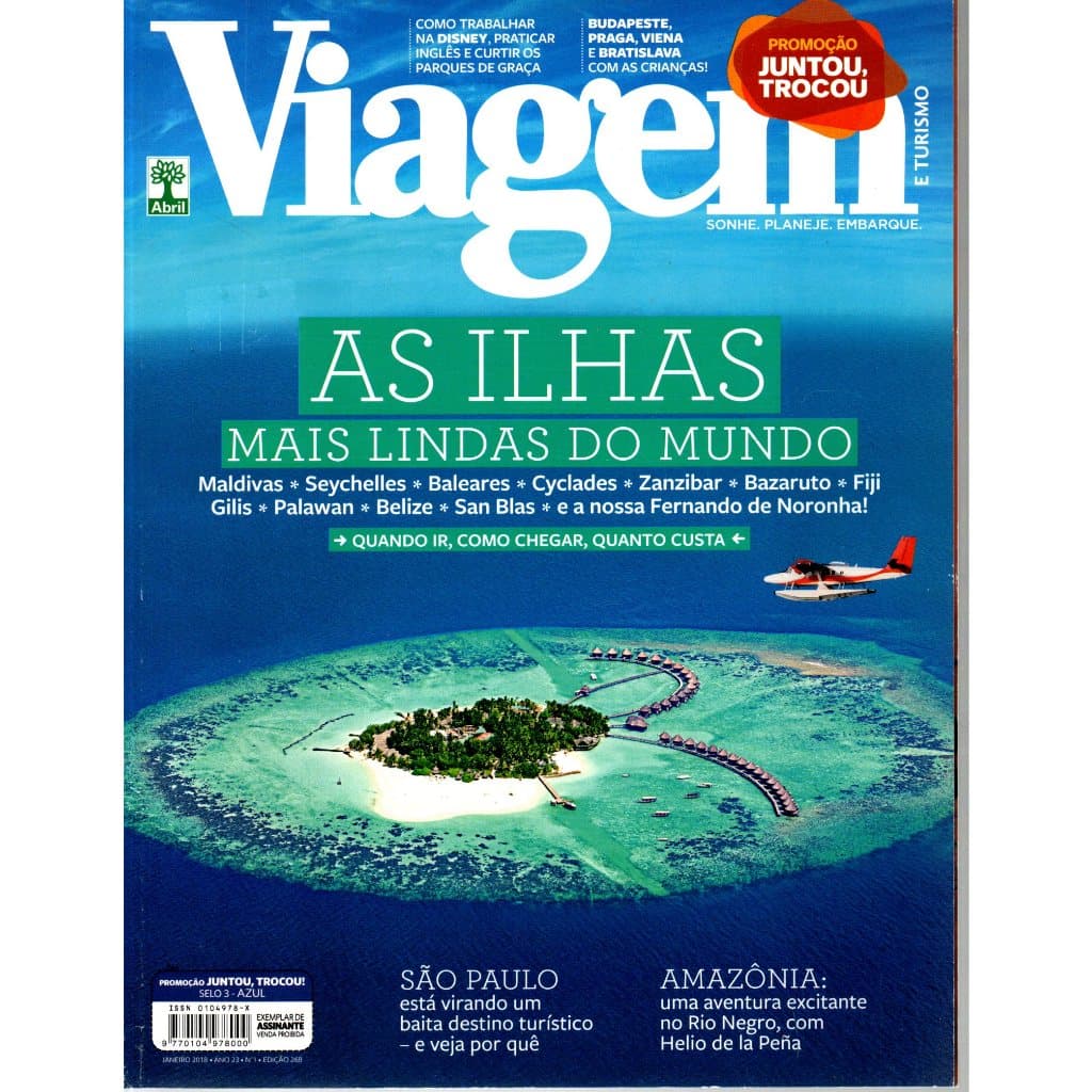 Revista Viagem, Às Ilhas Mais Lindas Do Mundo
