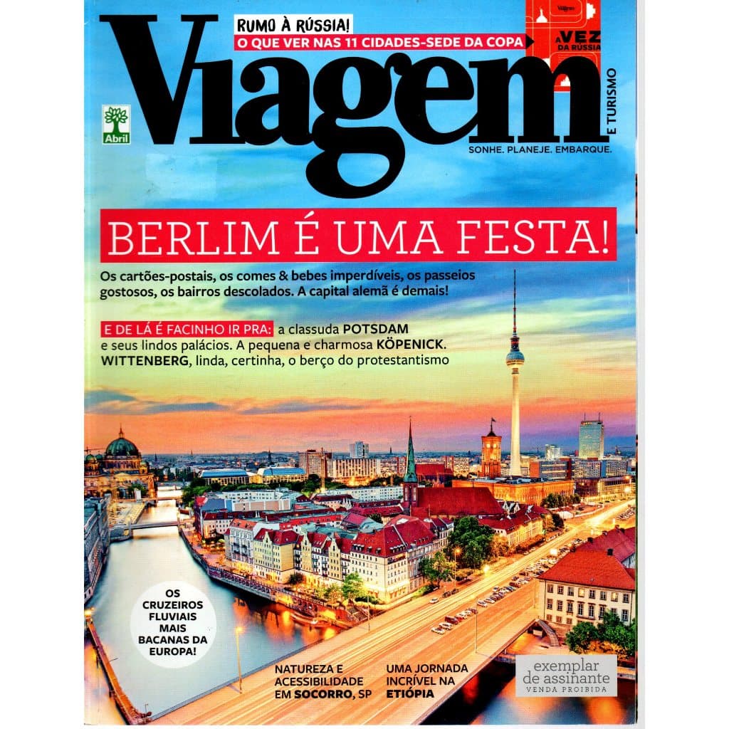Revista Viagem, Berlim É Uma Festa!