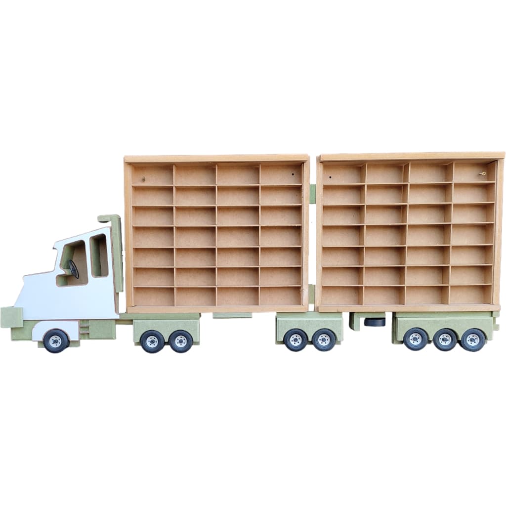 Expositor  Carreta Bi Trem 56 escala 1:64