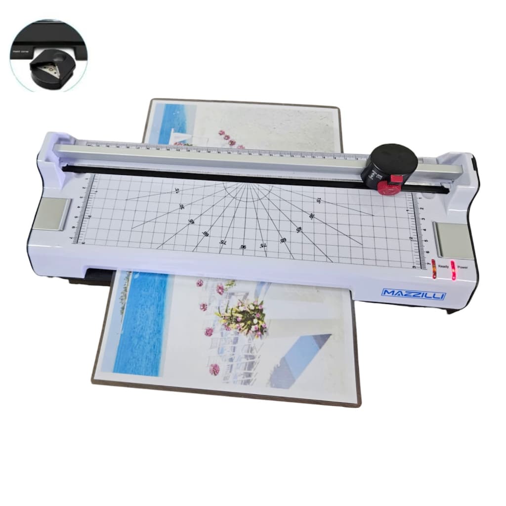 Plastificadora Refiladora Documentos A4 - 5 Funcoes Em 1