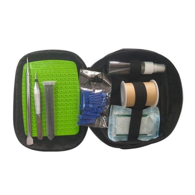 Kit Auricular com 9 Peças Para Auriculoterapia