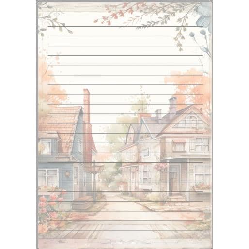 Papel de carta coleção Alegria JW