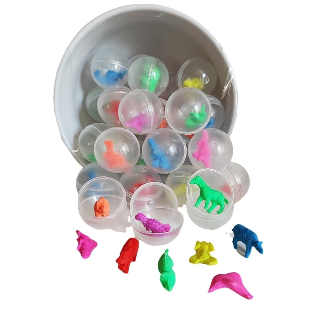 Animais Variados Que Crescem Na Água - Cápsulas 1 polegada Vending Machine