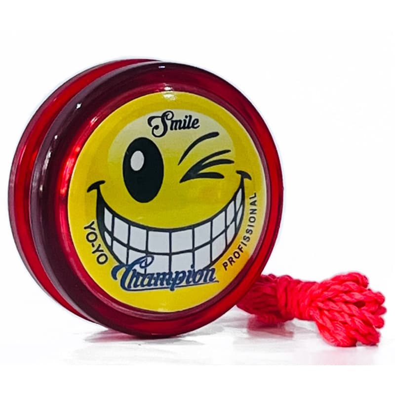 Yoyo ( ioio, yo-yo) Profissional Champion Smile Red.