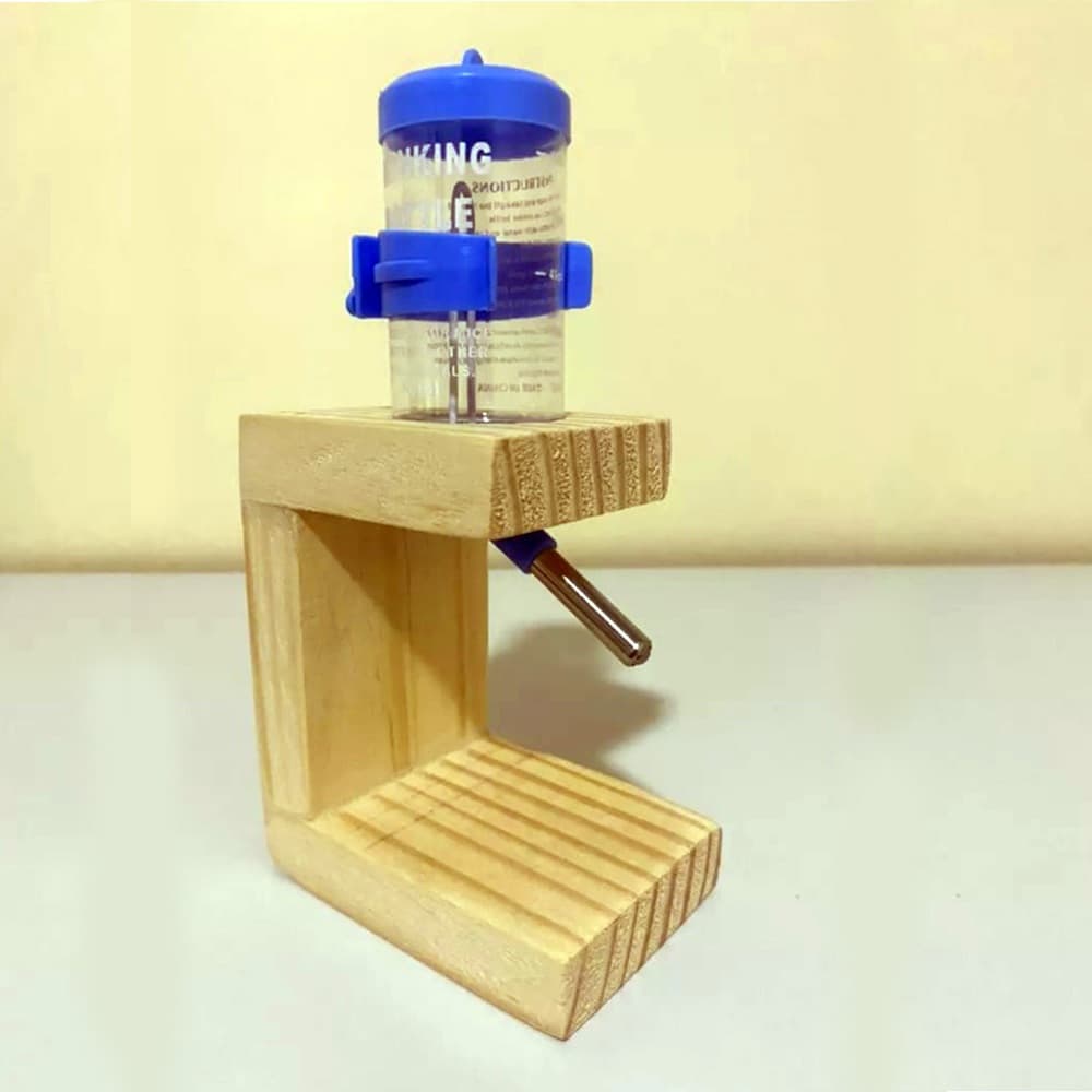 Suporte para bebedouro com base Hamster Gerbil Twister Chinchila Coelho porquinho Roedores etc