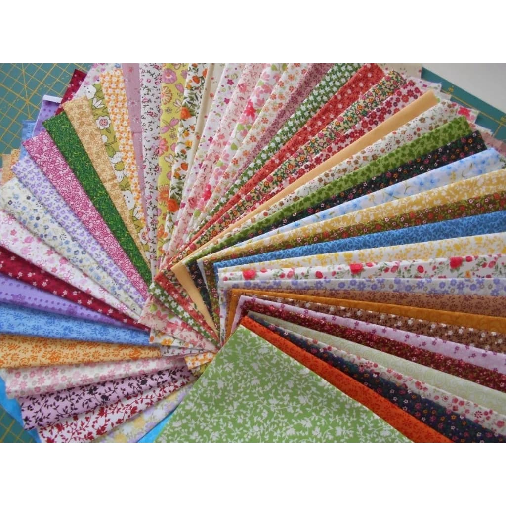 Kit Tecido Tricoline 100% Algodão - 06 Cortes 50x75cm Sortidos