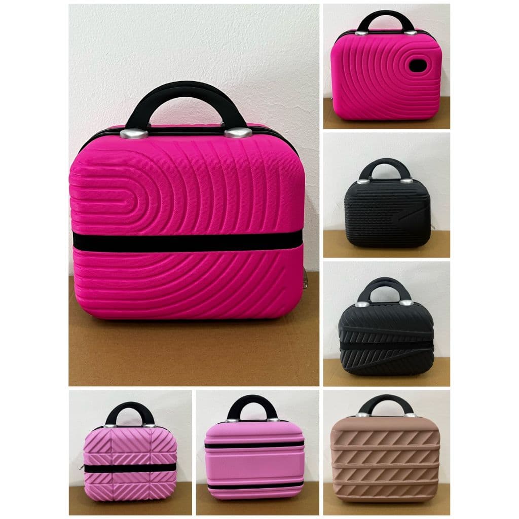 Frasqueira Necessaire em ABS para Viagem Mala Cores e modelos