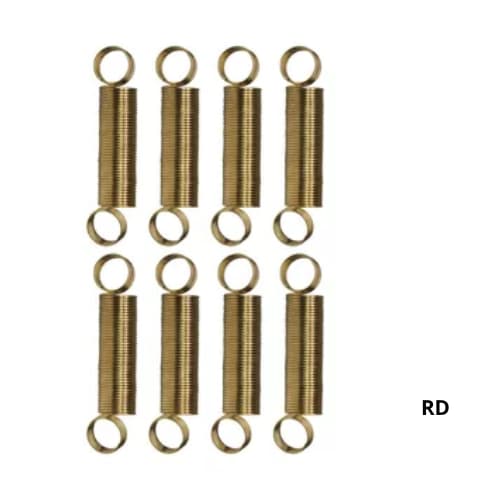 Kit 8 Molas Tirante Vara Suspensão Lavadora Electrolux