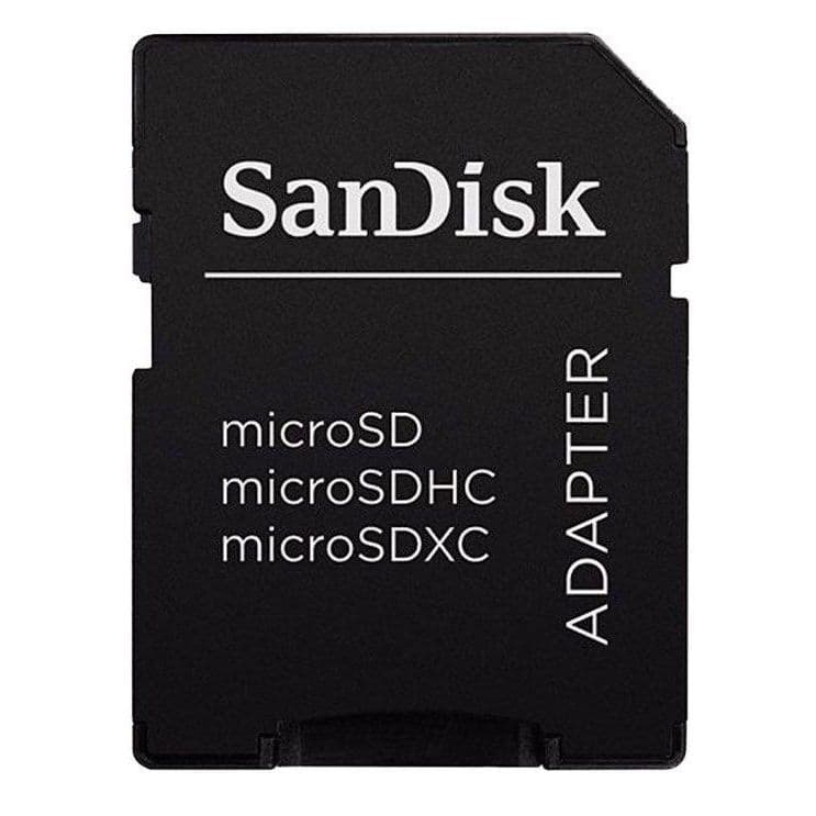 5 Adaptadores De Cartão De Memória Micro-sd Para Sd Sandisk