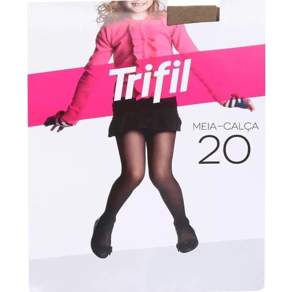 Meia calça Infantil Fio 20 Trifil 6851 Toque Suave Ajuste Perfeito Fio 20 meia fina transparente