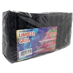 FIBRAÇO LIMPEZA GRILL VERDE ESPONFLORA C/10 UN