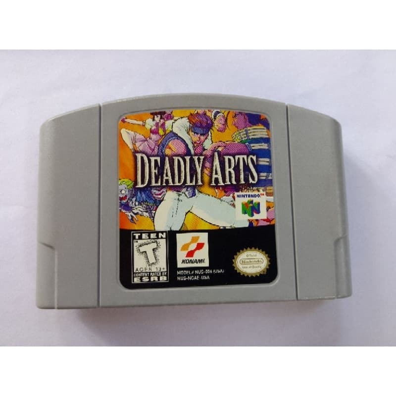 deadly arts 64 Nintendo 64 Nitendo n-64